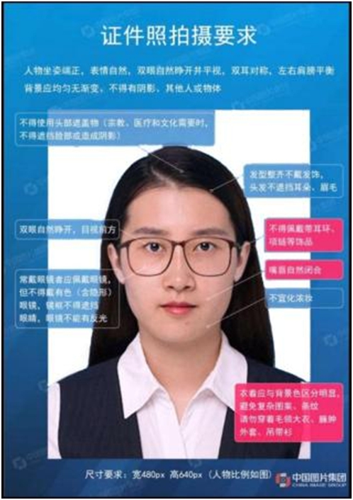 关于规范采集自考新生网络报考报名证件照要求的通知